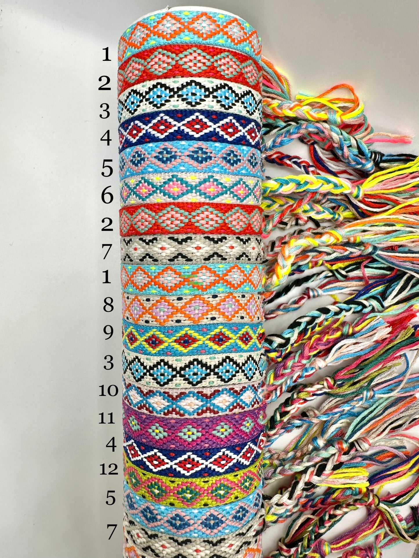 PULSERA O TOBILLERA ÉTNICA FINA
