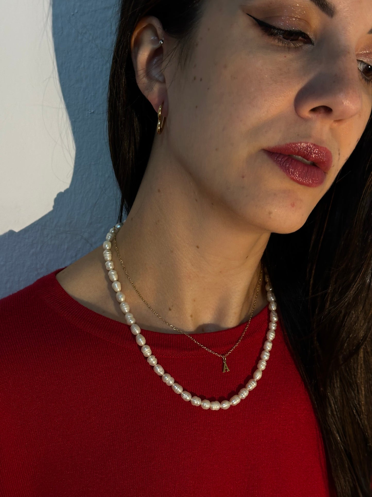 COLLAR PERLAS NATURALES MEDIUM