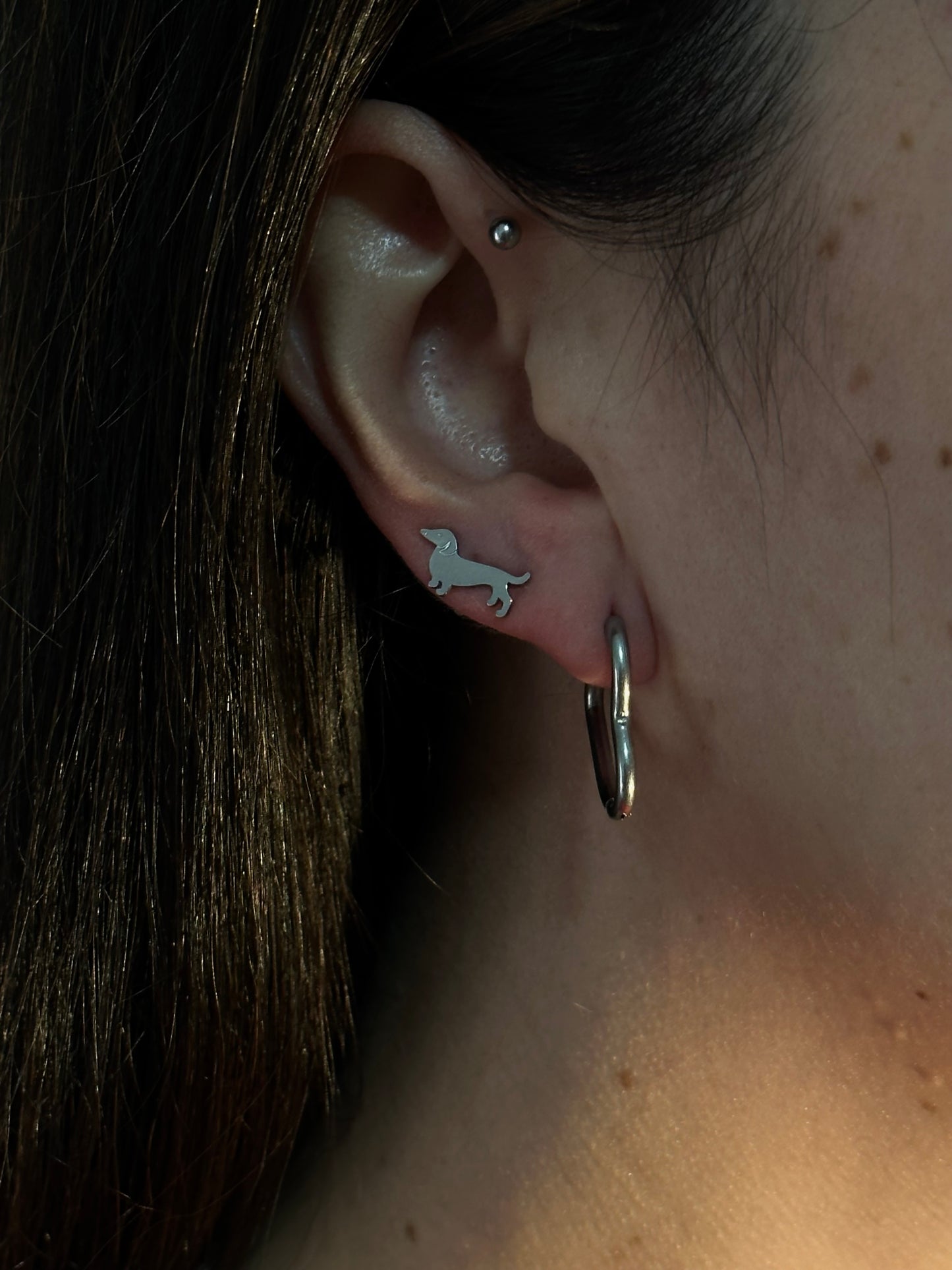 PENDIENTE TECKEL LOVER