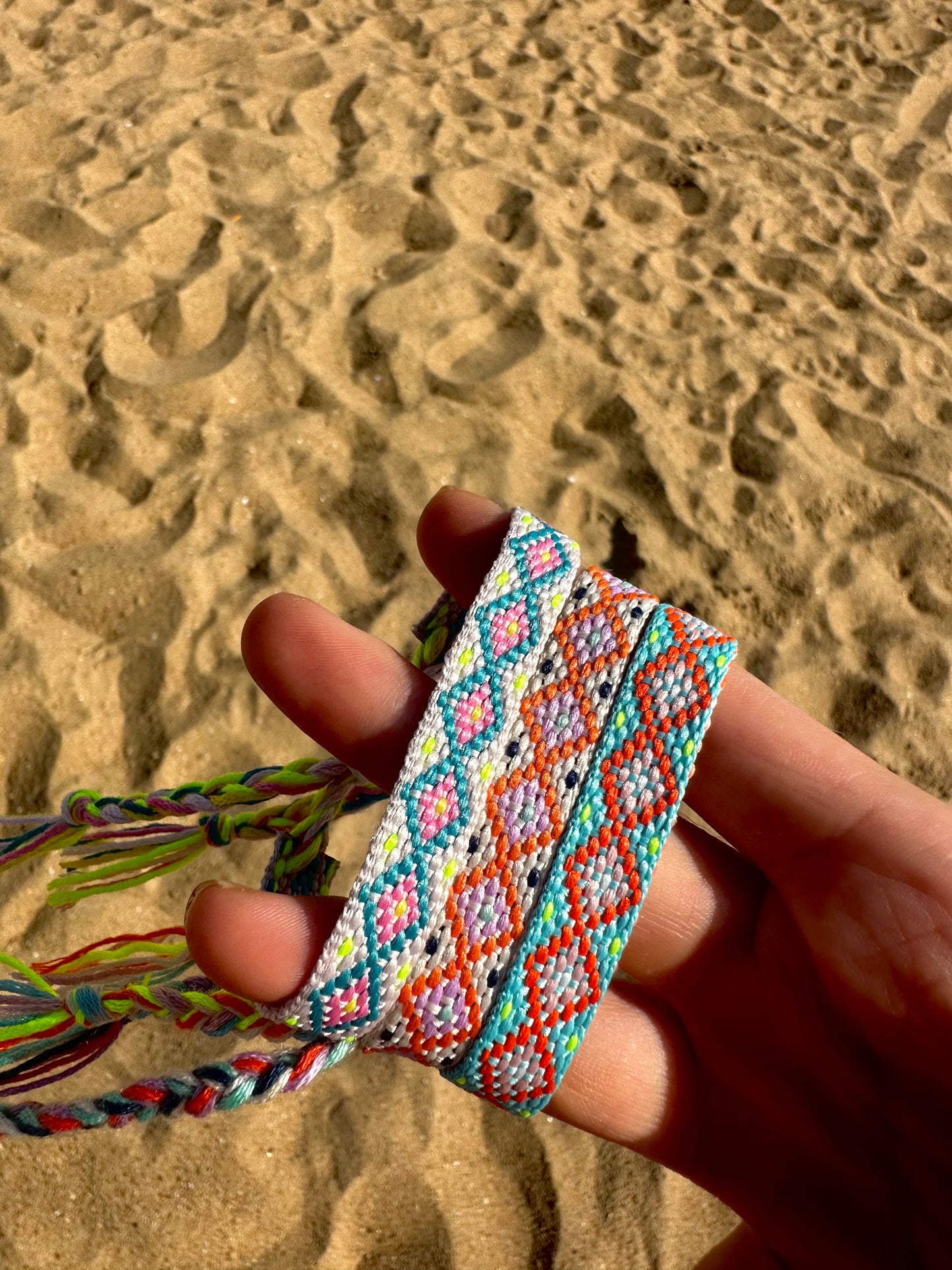 PULSERA O TOBILLERA ÉTNICA FINA