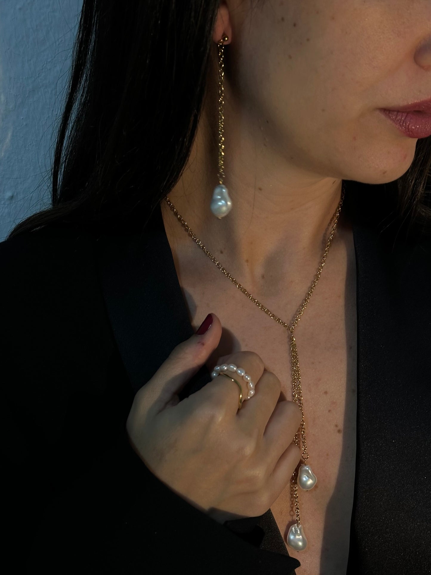 ANILLO PERLAS NATURALES