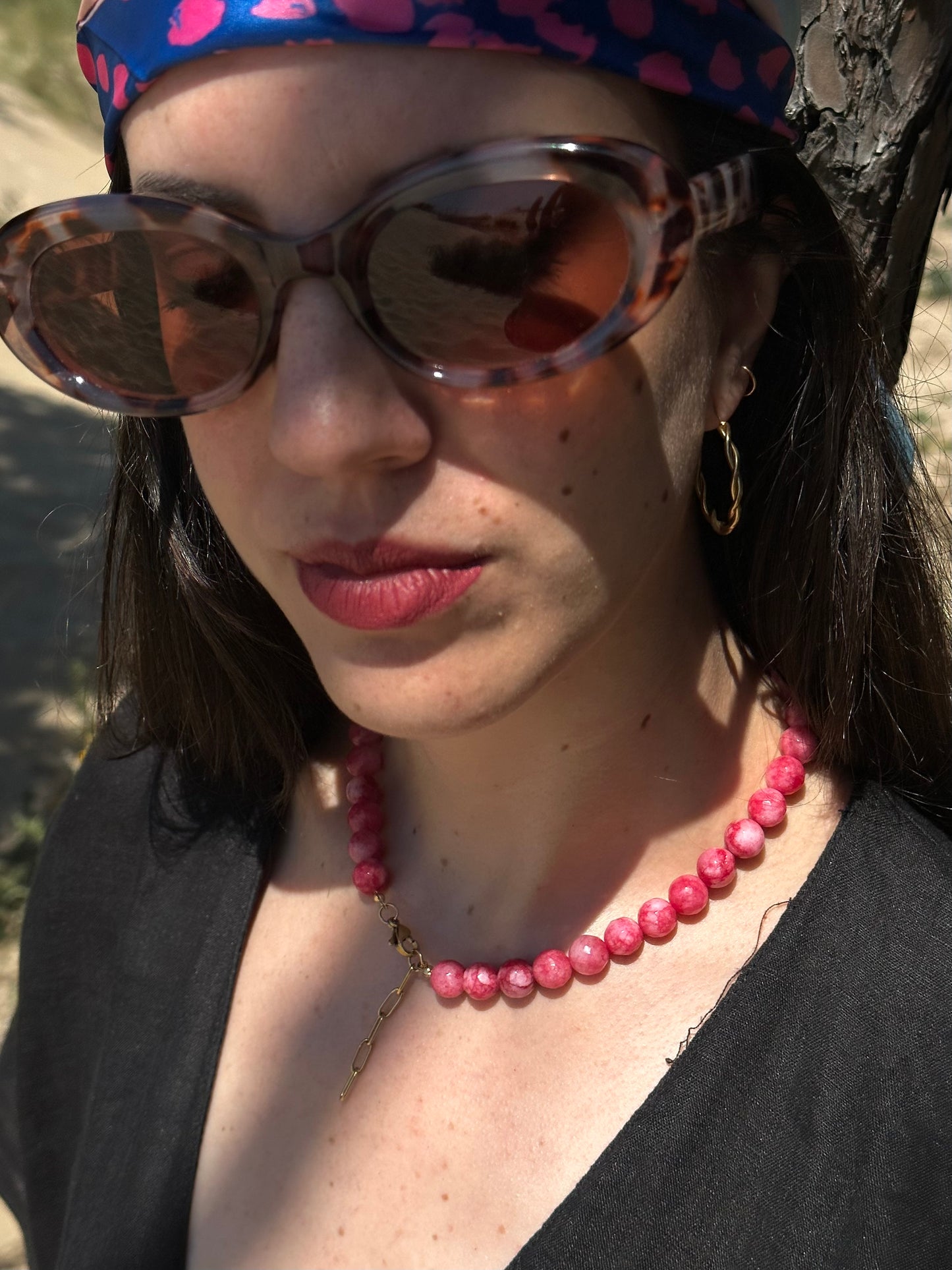 COLLAR FRAMBUESA