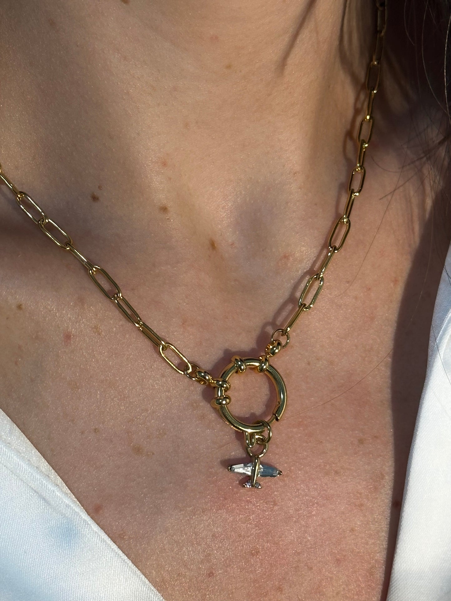 COLGANTE AVIÓN BRILLANTE