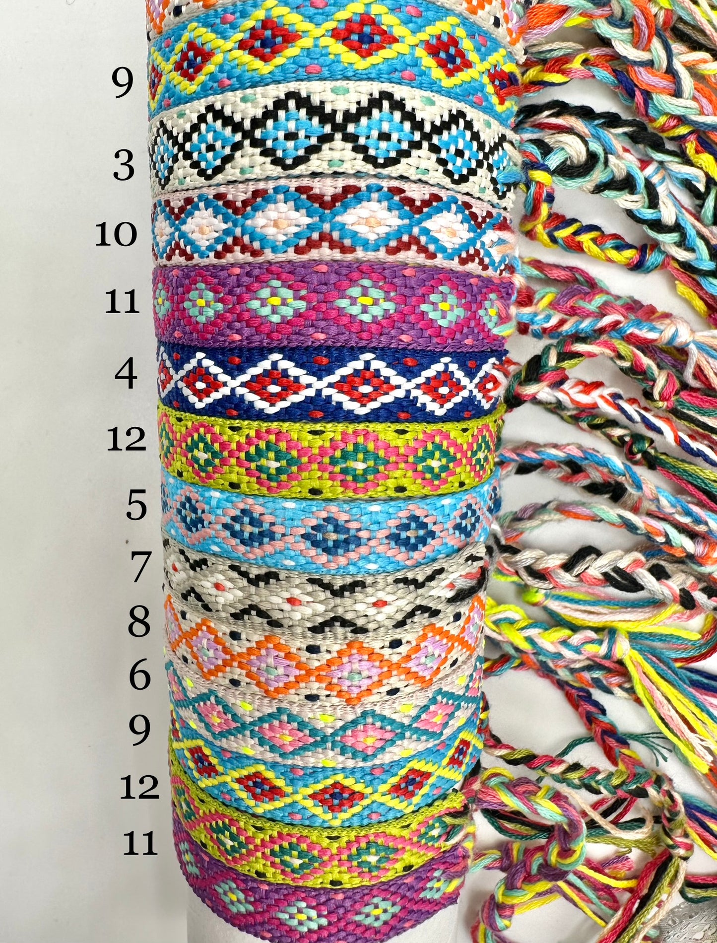 PULSERA O TOBILLERA ÉTNICA FINA