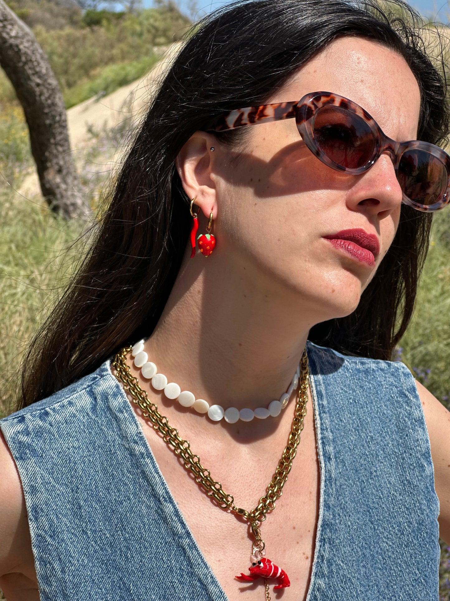 PENDIENTES STRAWBERRY