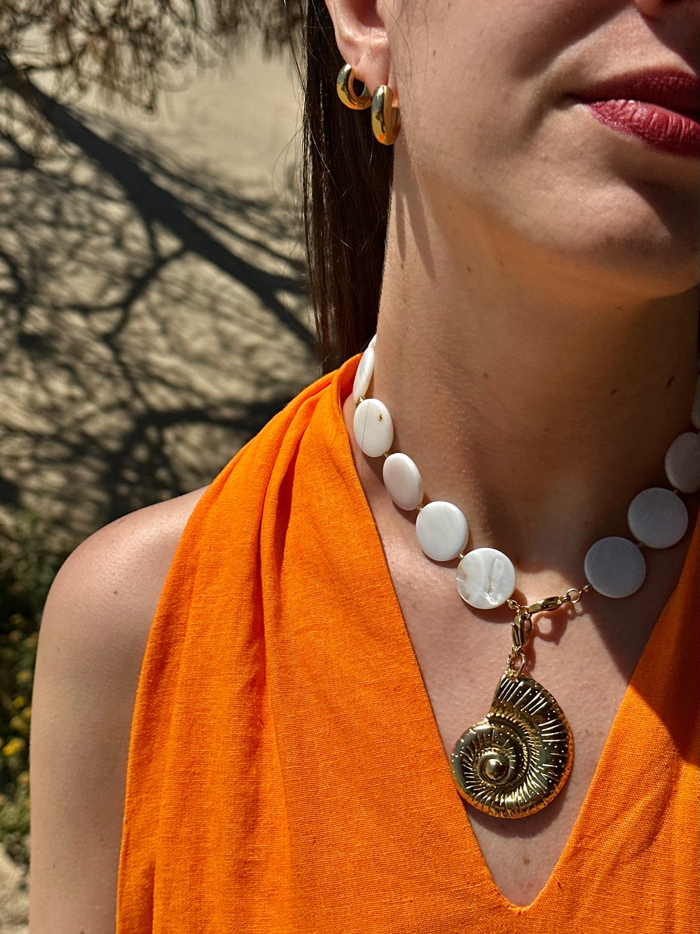 CHARM CARACOLA GOLDEN