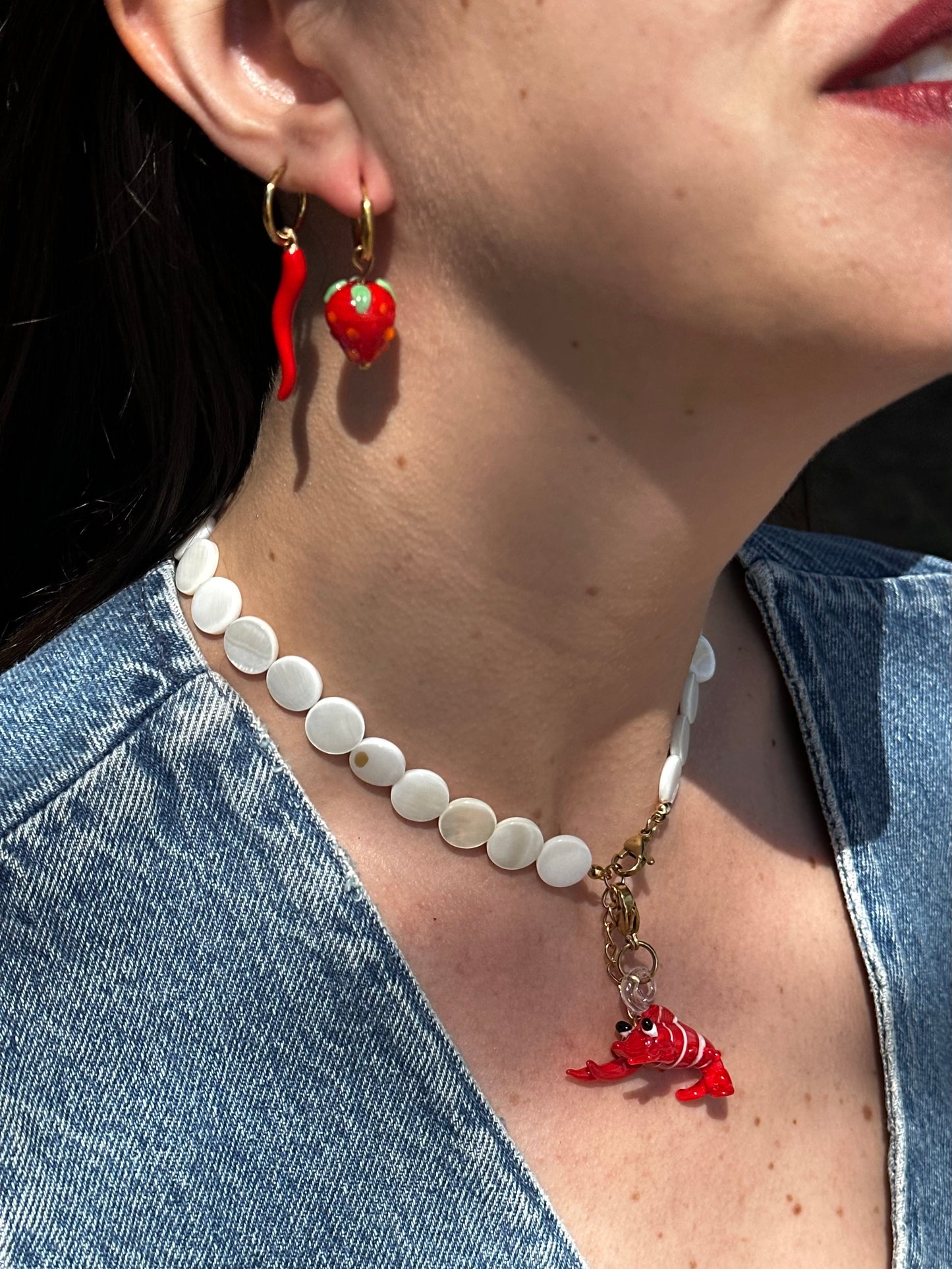 PENDIENTES STRAWBERRY