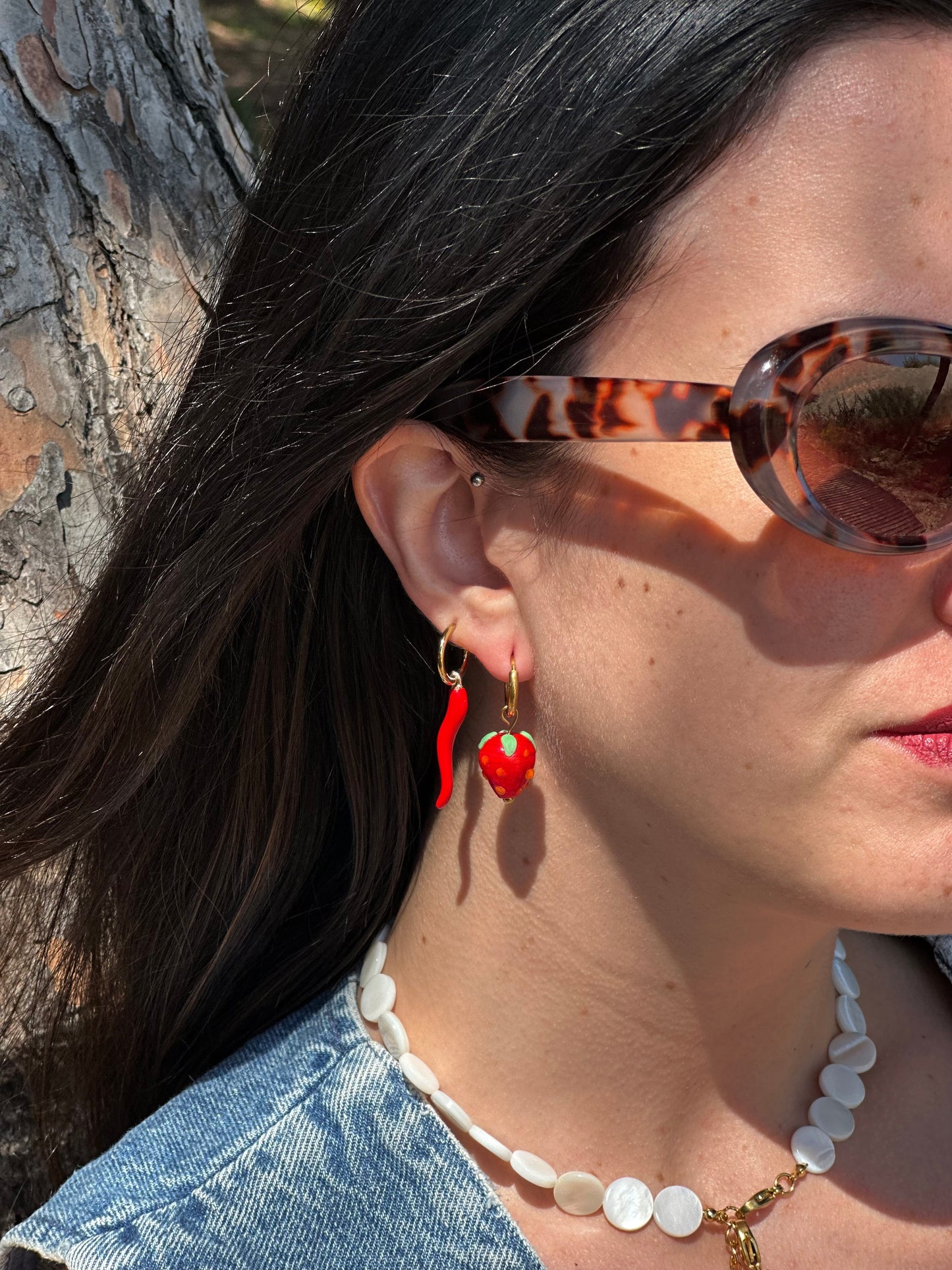 PENDIENTES STRAWBERRY