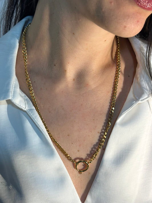 CADENA DORADA LARGA