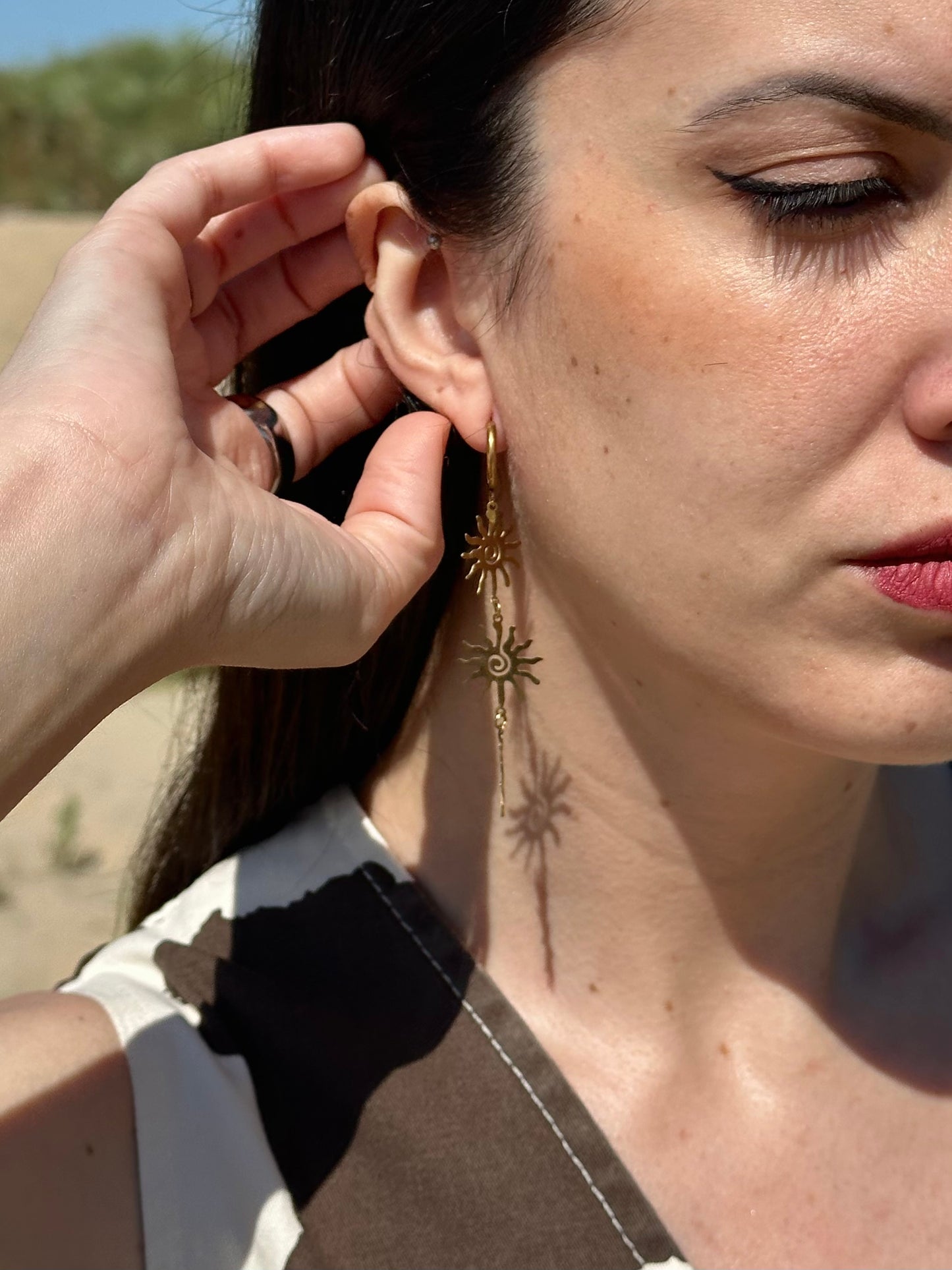 PENDIENTES TRIPLE SOL