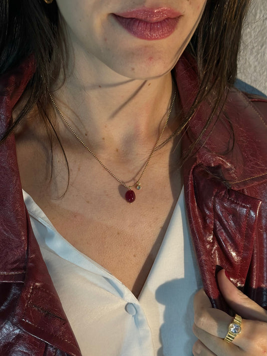 COLLAR PIEDRA PIROPO