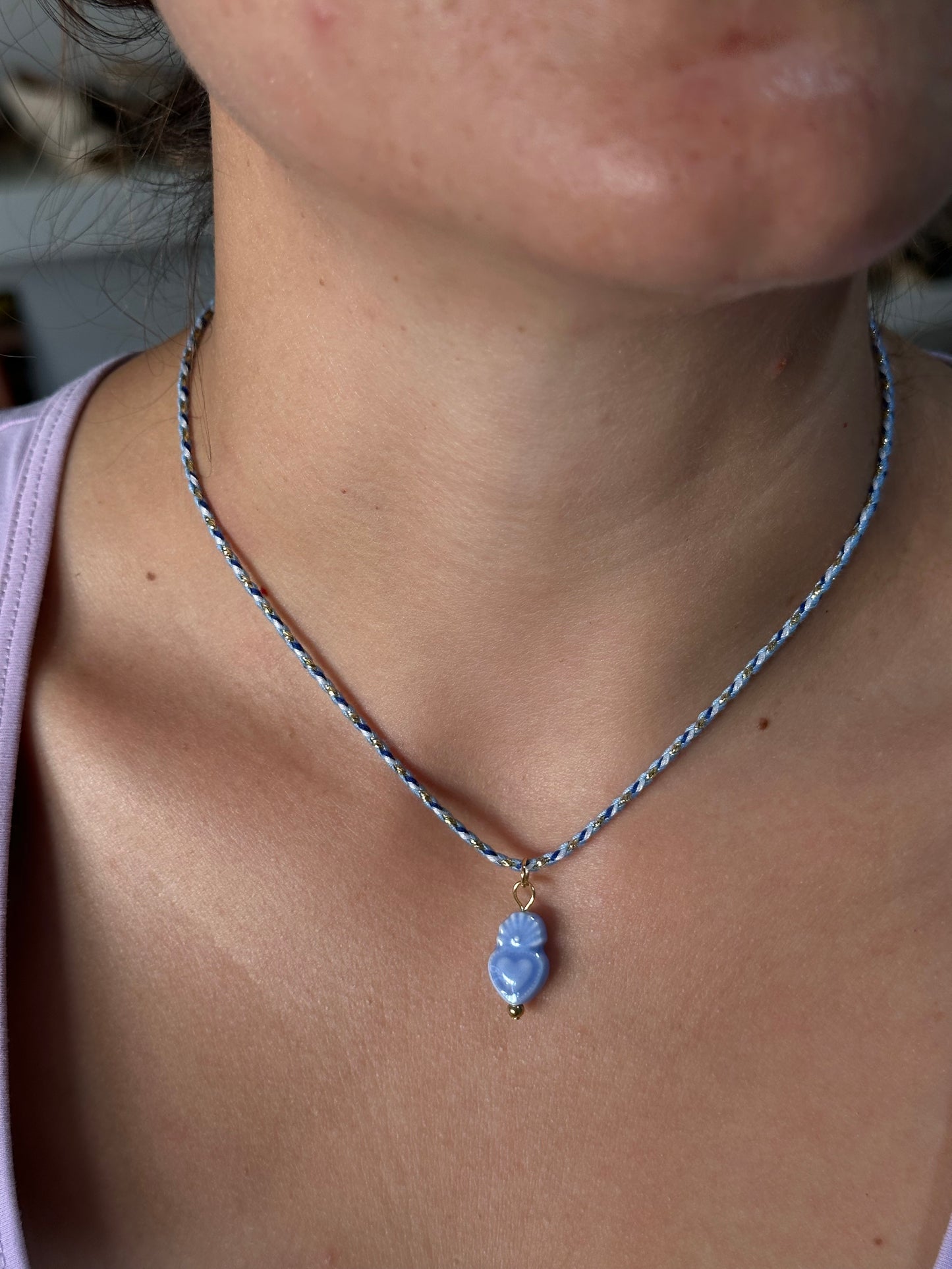 COLLAR HILO TRENZADO