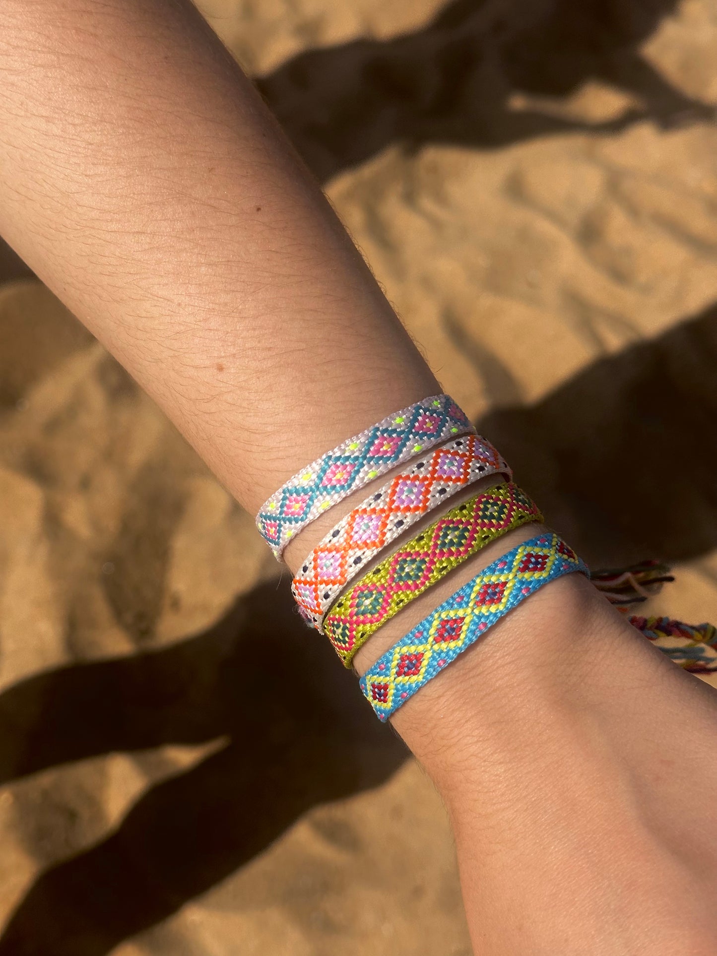 PULSERA O TOBILLERA ÉTNICA FINA