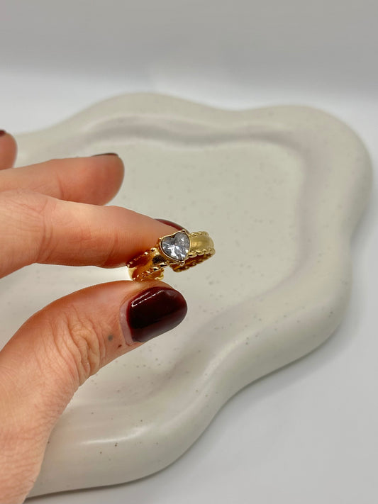 ANILLO CORAZÓN CIRCONITA