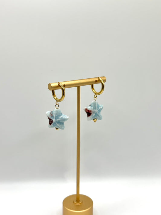 PENDIENTES ESTRELLA DE MAR