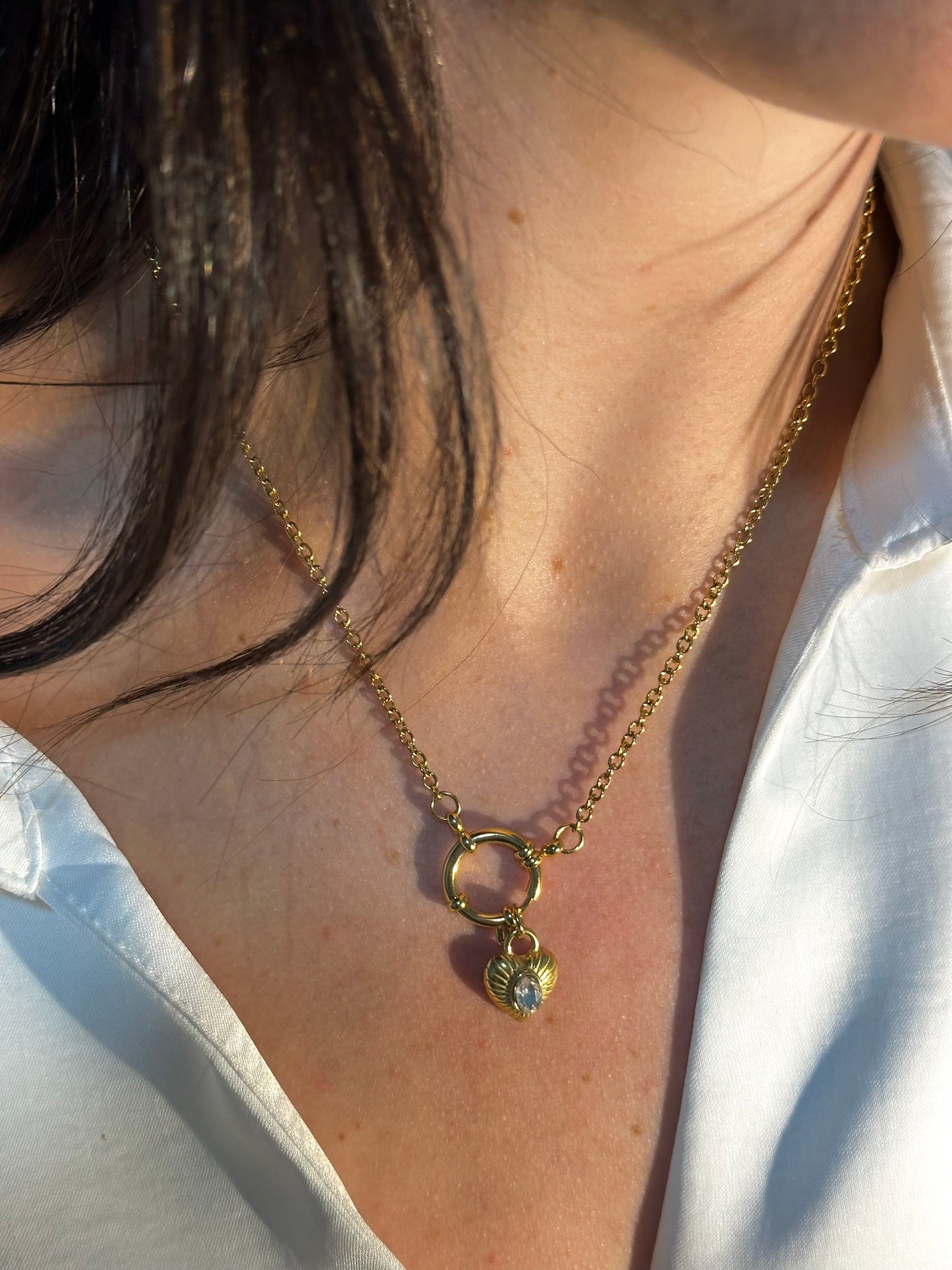 COLGANTE CORAZÓN BRILLANTE