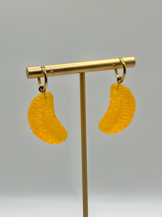 PENDIENTES MANDARINA