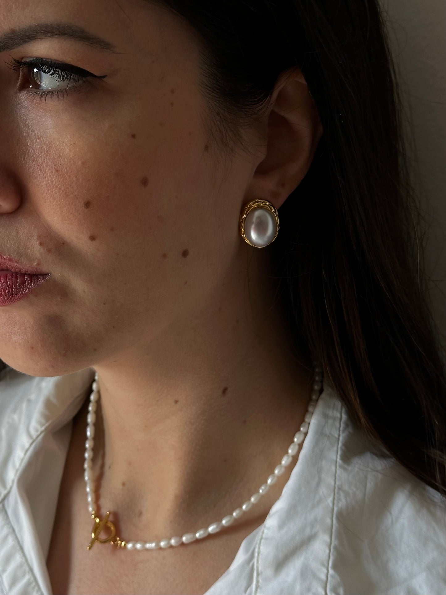 PENDIENTES PERLA VINTAGE