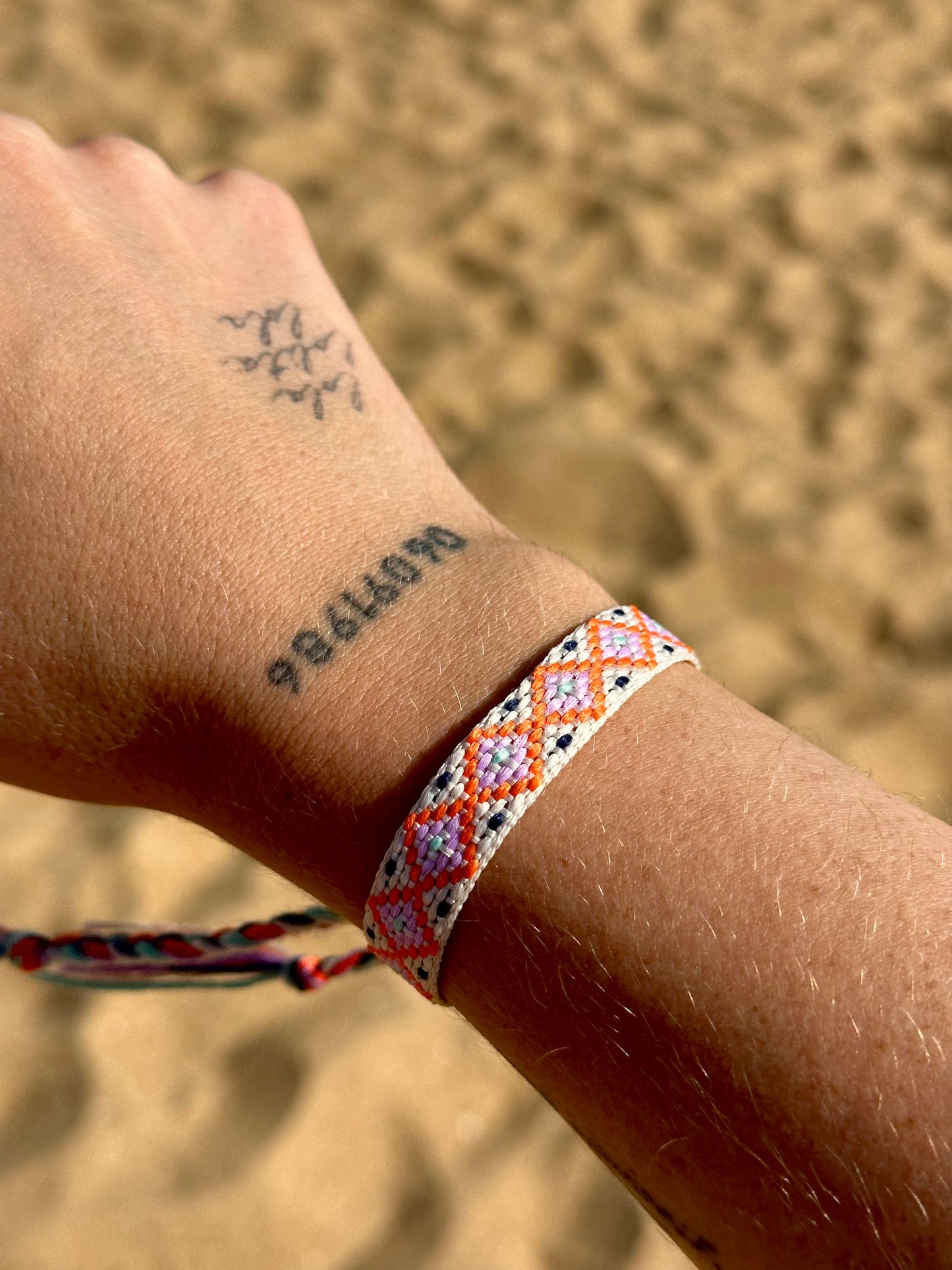 PULSERA O TOBILLERA ÉTNICA FINA