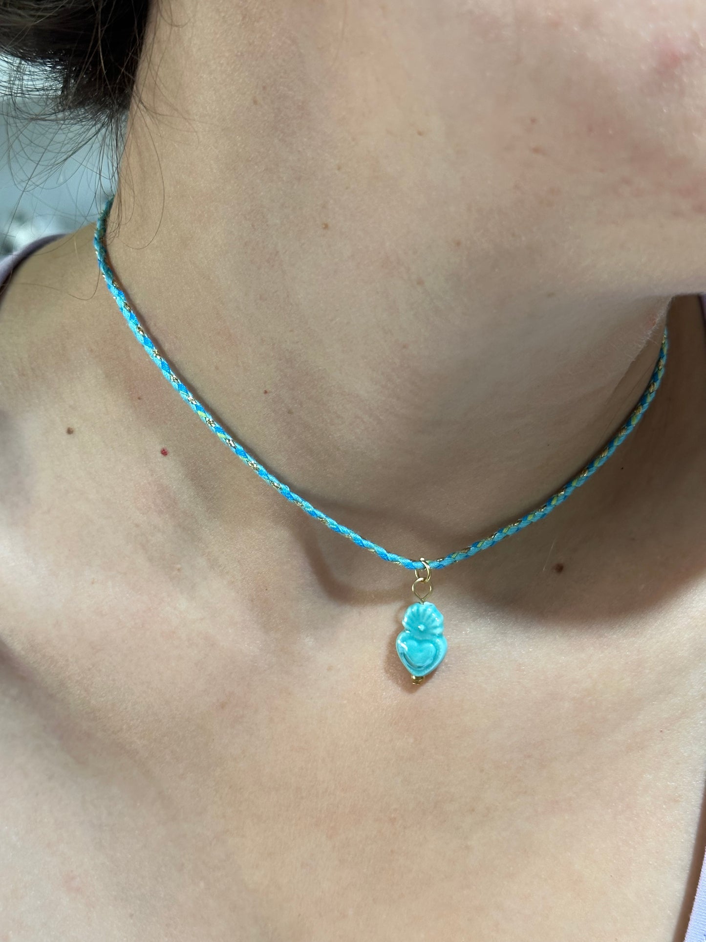 COLLAR HILO TRENZADO