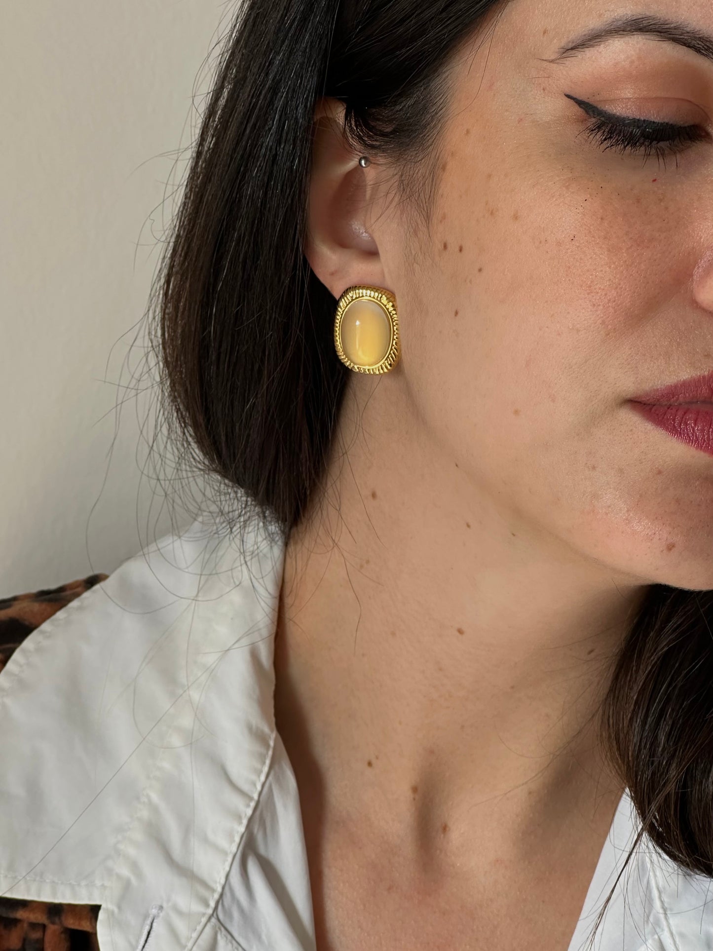 PENDIENTES ESPEJO VINTAGE