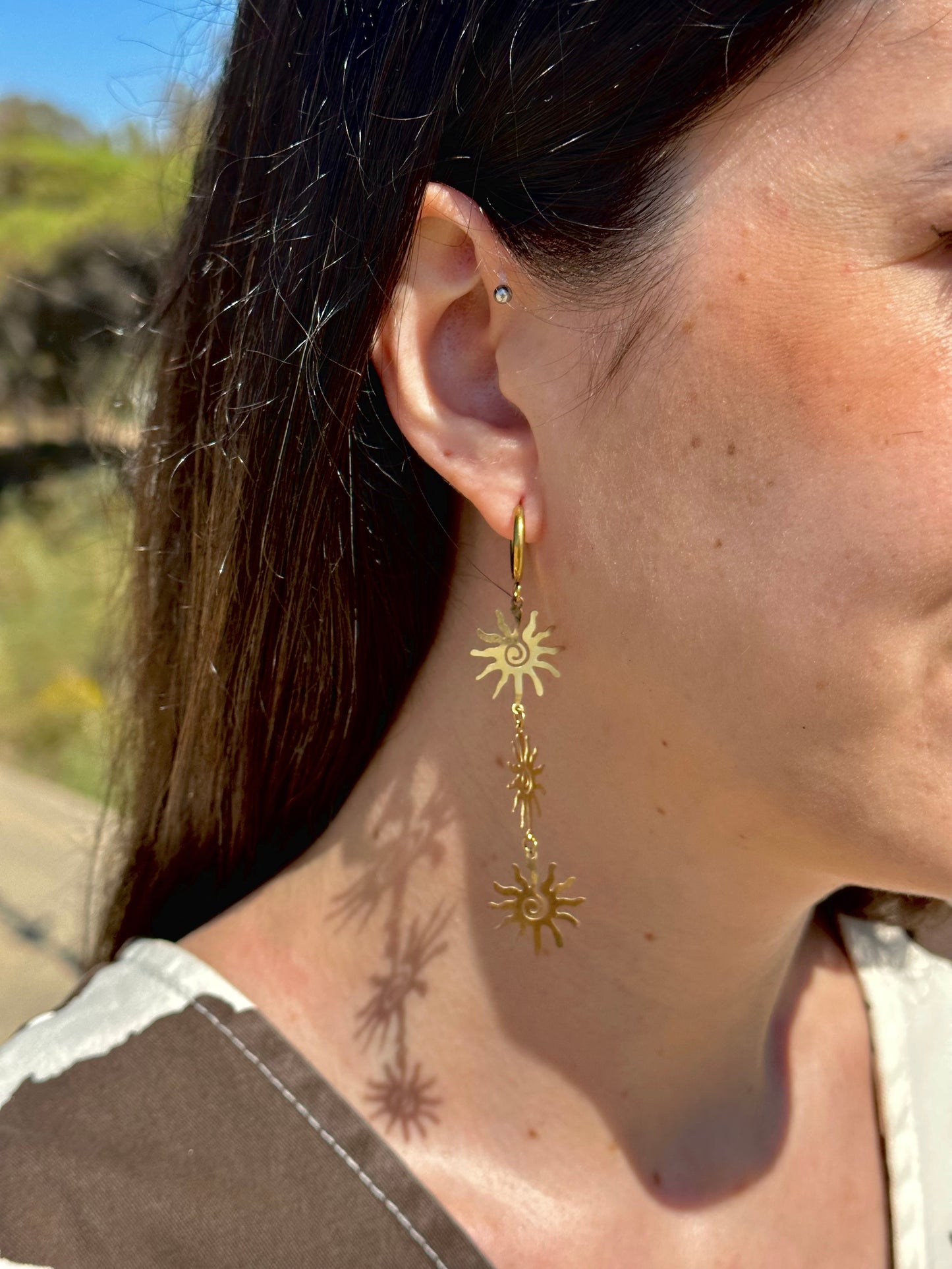 PENDIENTES TRIPLE SOL