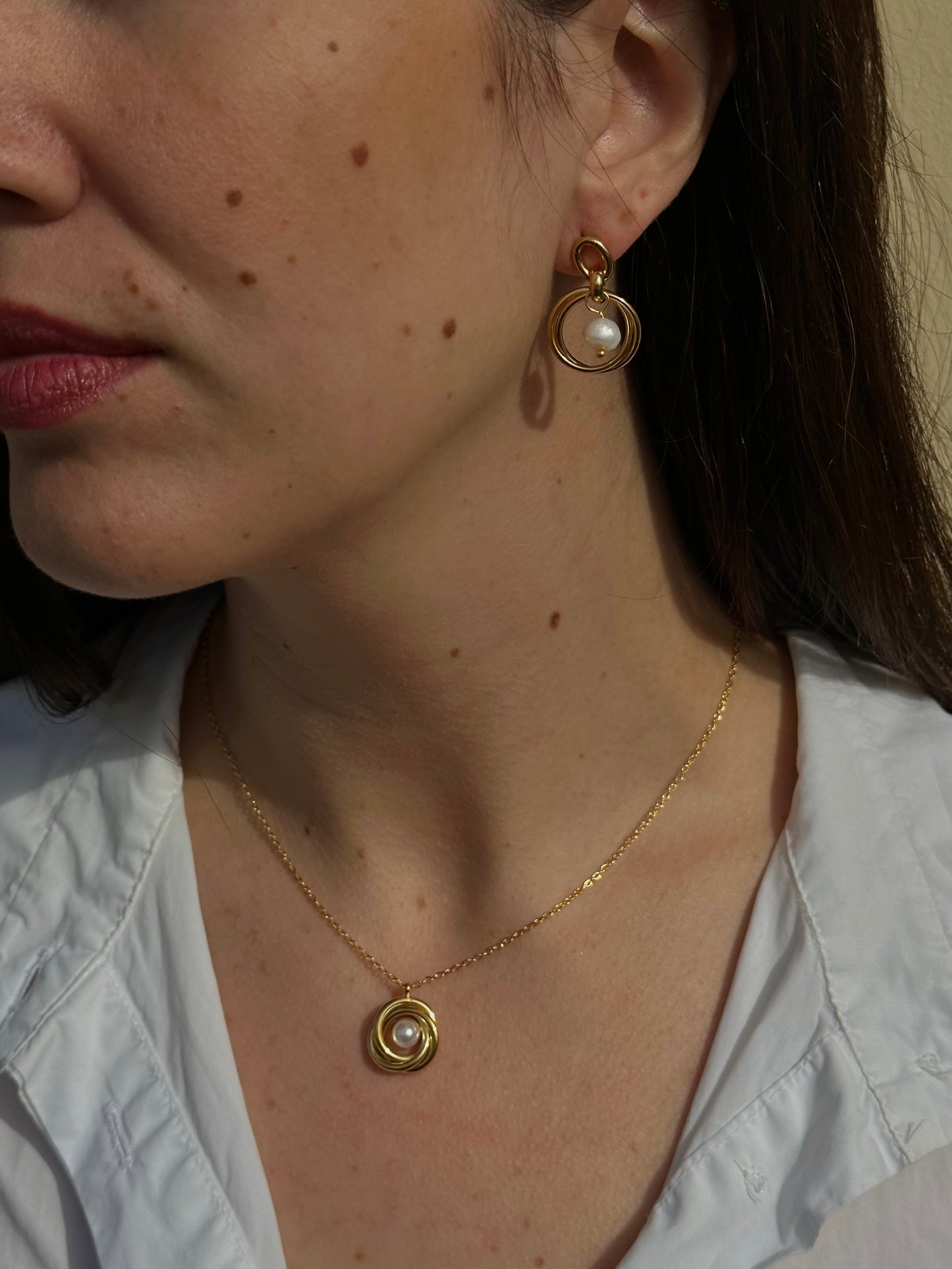 PENDIENTES CORAZA