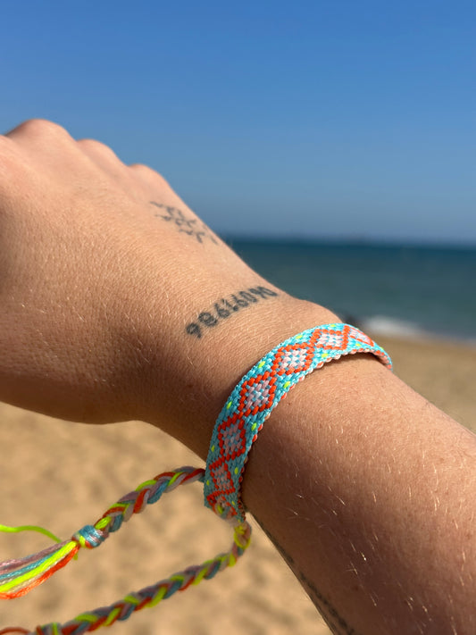 PULSERA O TOBILLERA ÉTNICA FINA