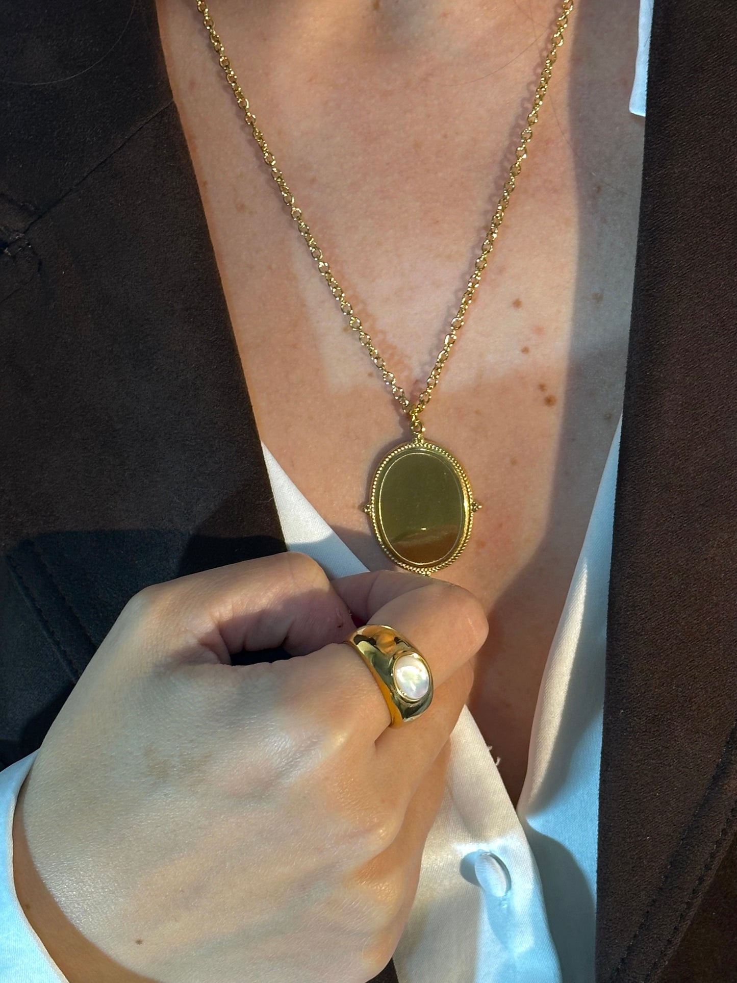 COLLAR MEDALLA MAXI PERSONALIZABLE