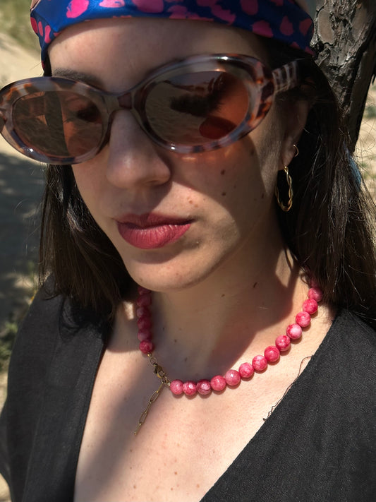 COLLAR FRAMBUESA