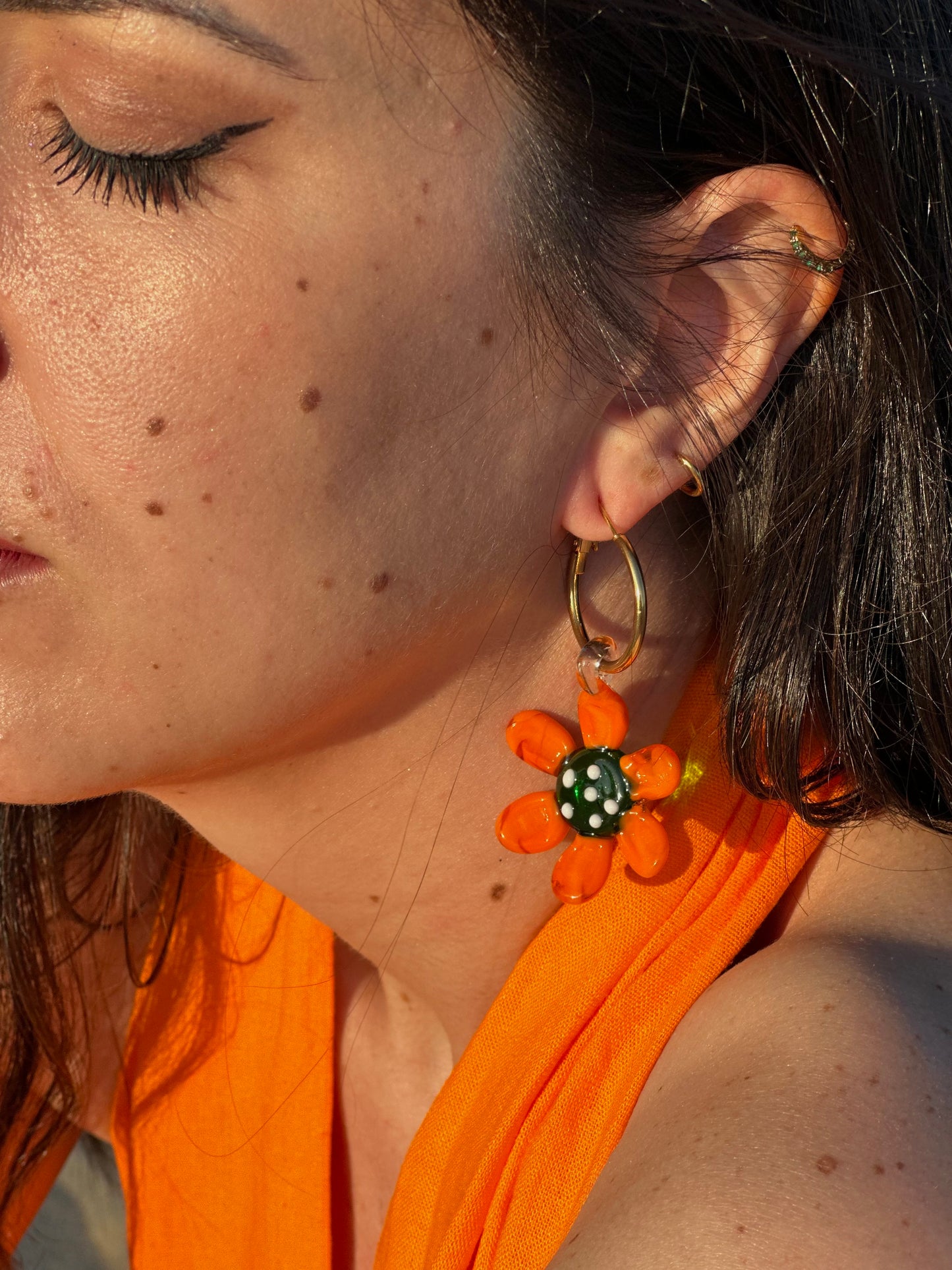 PENDIENTES GAZANIA