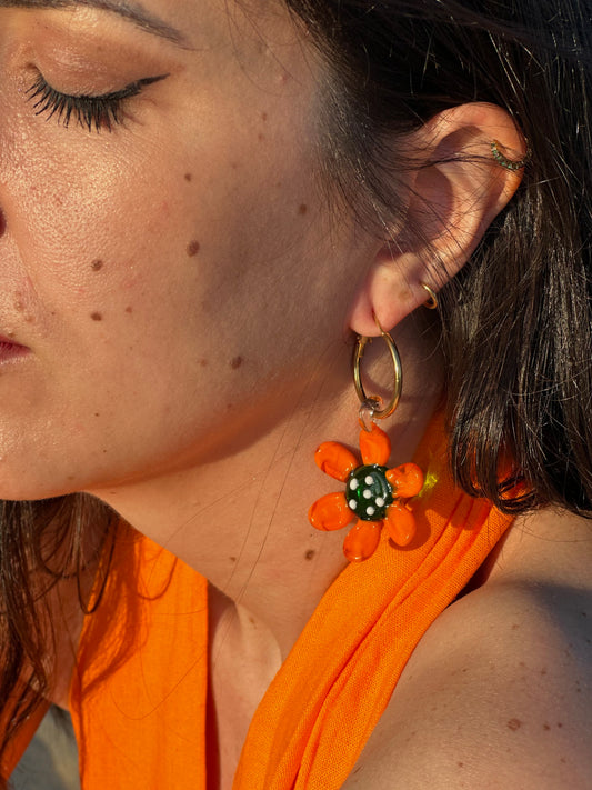 PENDIENTES GAZANIA