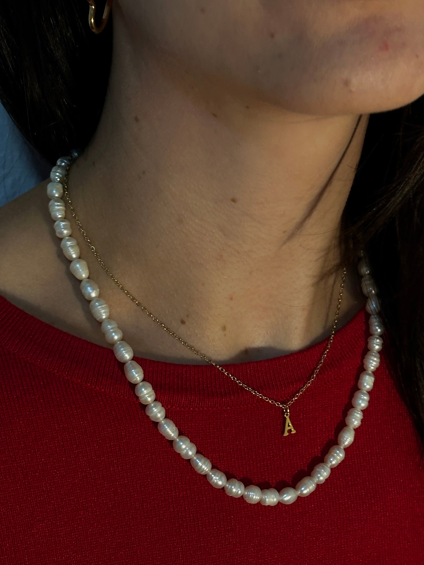 COLLAR PERLAS NATURALES MEDIUM