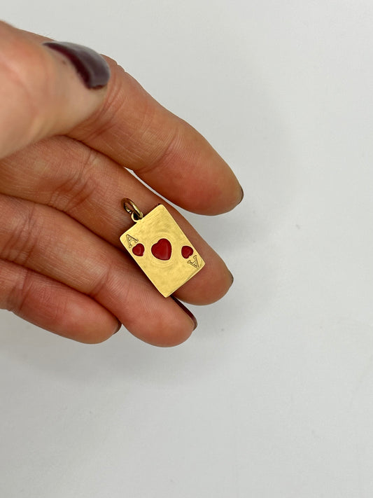 COLGANTE AS DE CORAZONES