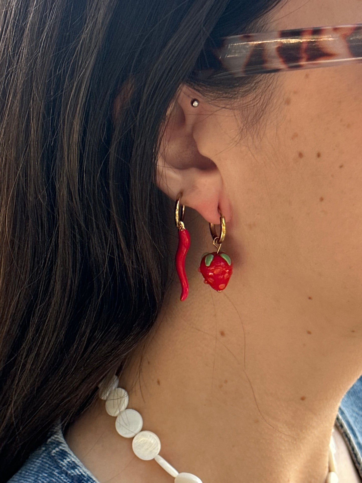PENDIENTES STRAWBERRY