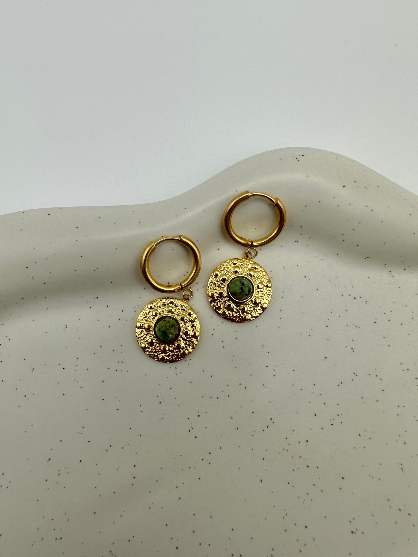 PENDIENTES ESMERALDA