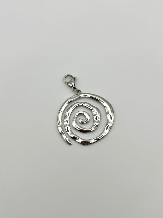 CHARM ESPIRAL SILVER